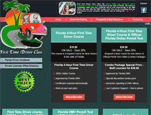 Tablet Screenshot of firsttimedriverclass.com
